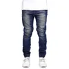 Mode stretch jeans denim jogger design hip hop joggers för män y5036 mx2008142467