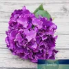 1bundle/150pcs Head Silk Hydrangea Bride Bouquet for Home Wedding Christmas Decora Craft Ornamental Flowerpot Artificial Flowers