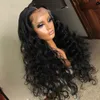 Loose Wave Wig 360 Lace Frontal Wig Brazilian 250 Density 13x6 Lace Front Human Hair Wigs 30 Inch Fake Scalp You May Full Hair