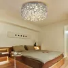 Candelabro de cristal LED moderno, lámparas nórdicas de techo, accesorios de iluminación para decoración del hogar, luminarias para dormitorio, luces colgantes para sala de estar