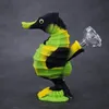 Narghilè acqua bong 6 pollici forma animale tubi di fumo in silicone pet pacchetto tubo gorgogliatore linea crepa cool dab rig pieghevole