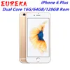 الأصلي تم تجديده Apple iPhone 6 Plus الهاتف المحمول 5.5 "ثنائي النواة 16 جرام / 64 جيجابايت / 128 جيجابايت ROM iOS 6Plus كاميرا 8MP 4K