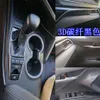 För Toyota Camry XV60 2017-2019 Interiör Central Kontrollpanel Dörrhandtag 5DCarbon Fiber Stickers Dekaler Bil Styling Accessorie