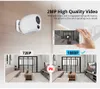 Freeshipping Outdoor IP Camera HD 1080p bateria WiFi Vigilância sem fio da câmera de 2MP Home Security PIR Alarme de áudio Low Power