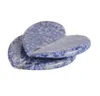 100% vera pietra di giada viso massaggiatore blu sodalite strumenti gua sha anti invecchiamento rughe gonfiore pelle del viso giada trattamento di rotolamento