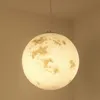 Moderne LED Maan Opknoping Lights Loft Kroonluchter Slaapkamer Hangarmaturen Nordic Verlichtingsarmaturen Woonkamer Hanglampen