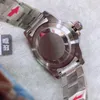 ST9 automatyczny zegarek mechaniczny ze stali nierdzewnej mężczyźni jakość 40MM platynowa tarcza Floding zapięcie szafirowe szkło męskie zegarki na rękę U1