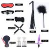 7pcs10pcs25pcs kit sexleksaker för kvinna bdsm bondage sex handbojor piska metall rumpa plugg med vibrator sexig vuxen produktspel y2003386356