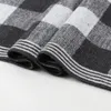Мода мужская шарф осень зимний досуг многоцелевой шелкового просмотра проверить декоративные взрослые деловые шарфы плед теплое решетка
