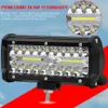 7 Inch Led Verlichting Combo Beam Auto LED Koplamp Voor Tractor Truck 4x4 SUV ATV 12V 24V