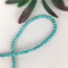 Turquoise kralen kettingen 2mm 3mm geoptimaliseerde turquoise natuursteen mode-sieraden cadeau voor mannen vrouwen kralen ketting armbanden accessoires