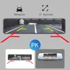 Hgdo 12 '' سيارة DVR Dashboard Camera Android 8.1 4G ADAS الرؤية الخلفية مرآة فيديو مسجل فيديو FHD 1080P WiFi GPS Dash Cam Registrator