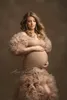 Robes de maternité pour Po Shoot sirène fendue femmes enceintes accessoires de photographie femmes Lingerie Robe de bain sur mesure vêtements de nuit 292c