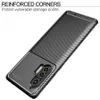 Niepoślizgowe włókno włókna wstrząsowe do wstrząsu Slim Fit Soft TPU Gel Case dla Moto Edge + Hyper One Fusion Plus One Vision Moto G Styus G Power E7