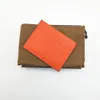 New Famoso-clássico couro genuíno das mulheres dos homens Cartão de Crédito Bank Card Wallet Titular Mini Pequeno Com Box