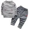 Mode Baby Kleidung Jungen Set Cartoon T-shirt Niedlich Anzug 2020 Frühling 2 PCS Kind Herbst Kostüm Kinder Kleidung Oneck6085128