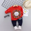 2020 Frühling und Herbst Children039s Kleidung Freizeitanzug Baby-Kleidung zweiteiliger Pullover Junge Sportanzug Children039s clo8664855