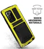 حالات هاتف الحماية الثقيلة لـ Samsung S23 Ultra S22 Plus S21 Note 20 Ultra Shock Resistant Cover مقاومة للماء مع Kickstand و Glass