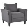 Klasyczna Wysoka jakość Dorośli Renośni U_Style Poliester-Mieszanka 3 sztuki Sofa Set, Salon Zestawy sofy Wy000036aa