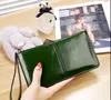 3pcs Wallets Women PU Plain Large Capacity Long Clutch Bag Mix Color Zipper Coin Purse