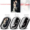 ThreeDimensional Support Mobile Phone Holder Cigarette Lighter Creative USB Ring Buckle Charging Lighter Customized Signature Lig5688236