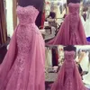 Sweetheart Prom Dresses Mermaid Lace Aplikacje Bez Rękawów Princess Style Prom Suknia Suknie Wieczorowe Robe De Soiree