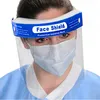 Bouclier de visage antitifogue rapide Fashion de sécurité transparent léger avec bande élastique réglable et éponge pour hommes femmes9496797