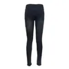 Новая мода Мужчины расстроенные джинсы Черные джинсовые брюки Слимные узкие брюки Casula Mens Skinny Hole Goipper Jeans200V