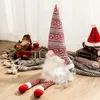 Gnome Décoration de sapin de Noël suédois Tomte Gnome Ornements Santa Gnomes Peluche Décorations de Noël scandinaves Décoration de maison de vacances JK2008PH