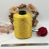 500g paillette yarn Sequins wool needle Natural beads lace tie a knot yarn for hand knitting crochet thread line sweater ZL50 200924