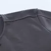 スウェットジャンパーFW Konng Gonng春と秋のセーター男性ファッションブランドのベースコートメンズスポーツウェア基本スタイルのポケット