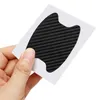 4pcsset Car Door Door Sticker Carbon Fiber Cratches Resistant Cover Auto Hander Защита пленка внешний стиль .1730137