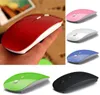 New Style Candy color ultra thin wireless mouse and receiver 2.4G USB optical Colorful Special offer computer mouse Mice 50Pcs
