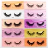 Atacado Mink Lashes 3D Mink cílios 5D real Fur Pestanas 6D Mink Lash em massa dramáticas Vendors naturais longas pestanas