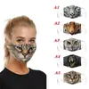 DHL NIEUWE 3D Face Masks Digital Printing Stof-proof en volwassen ademend masker fruit, dierenontwerpmaskers