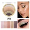 Miss Rose 10 Colors Rainbow Eye Shadow Highlighters Bronzer Face Powder Eye shadow Glitter Powder Eyeshadow