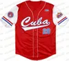 Unisex Red White Baseball Jersey - 100% ED, Kuba Latin Legacy Design for Men, Women Youth