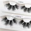 30 milímetros Lashes 100% seda artesanal cabelo 3D Falso pestanas falsas Thick longo Fios Fluffy dramáticas Lashes Extensão