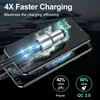 36Wクイックチャージ3.0デュアルQC車の充電器のiPhone Samsungファストカーの充電huawei Xiaomi携帯電話USB充電器のための充電