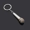 Neuheit-Metall Mikrofon Schlüsselanhänger des neuen Entwurfs Mikrofon Schlüsselanhänger Kann eine Liebe-Anmerkung Geschenke WB2504 ausblenden