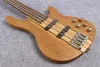 8 String Bass Neck Thru Ciało, Resewood Fingerboard 24 Frets, Aktywne Pickups China Electric Guitar Bass