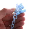 anti-Kette Sicherheits-Kunststoff-Clip Kette Baby-Schnuller Halter Anti-Tropf