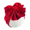 15 Colors Baby Girls Gold Velvet Bow Headbands Kids Bowknot Princess Solid Hair Band Children Boutique Hair Accessories M24953171156