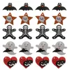 Halloween Pumpkin listing Skull Charm 50 Pcs Ghost Festival Tag Sugar Box Decoration Paper Card DIY Decoration Accessories VT1505