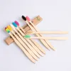 Bambu Diş Fırçası Çevre Koruma Günlüğü Fırçası BAM Boo Karbon Taşlama Noktası İpek Seyahat Otel Diş Fırçaları