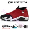 Mens Jumpman 14 High OG 14s 남성 농구화 Black Toe Gym Red Turbo DMP 12 12s University Gold Playoff 여성 스니커즈 트레이너 사이즈 7-13 With Box