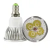 50pcslot LED ampul renk spot ışığı 3W 4W 5W Gu10 Gu53 E27 E14 Sıcak Beyaz Kırmızı Yeşil Mavi Sarı Dimmable Spot Light2468330