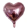 Cuore da 18 pollici Palloncino metallico Air Decorazione di nozze Palloncino di buon compleanno Palloncino a elio a forma di cuore in metallo UP7M