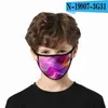 Máscaras puede lavar la cara del polvo anti respirador reutilizable Mascarilla No colgante ajustable del oído impresión rico colorido Carnaval Thin 2 2fdc C2