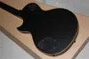 2022 new Custom Shop high-quality Mahogany Matt Black Electric Guitar yellow sides Golden Hardware